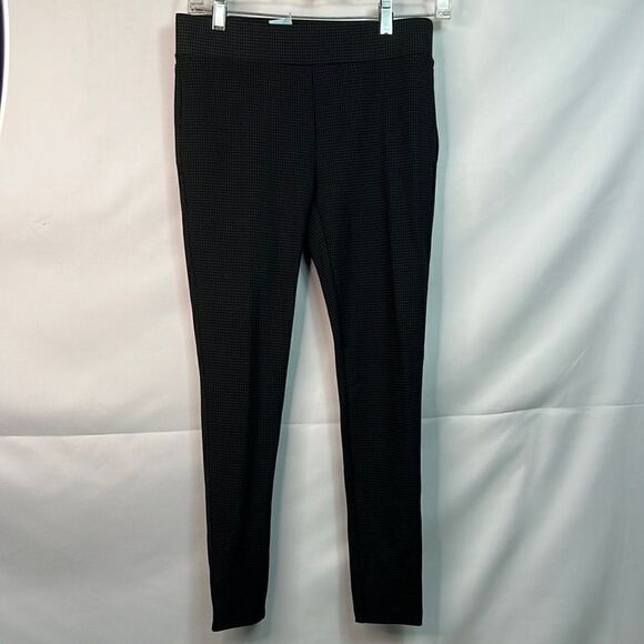 Loft Black and gray pull on leggings Size small petite NWT - Picture 1 of 12